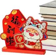 Chinese New Year Decorations 2025 Centerpieces,Spring Festival Ornaments Signs | 2025 Chinese New Year Decoration Table Centerpieces Ornament Supplies For New Years