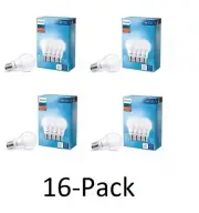 X16 Philips LED 40-W A19 General Purpose Light Bulb Frosted Soft White Non-Dim