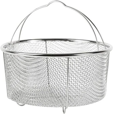 Stainless Steel Frying Basket Versatile Steaming Convenient Cooking...