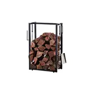 Scandia Log Storage With Fire Tool Set
