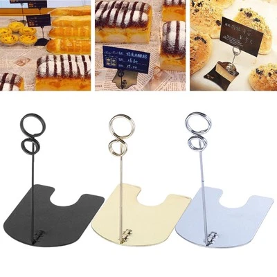 10Pcs Place Card Holders Table Number Holders,Photo Holders Picture Name Menu