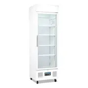Polar G-Series Upright Display Fridge White 350Ltr