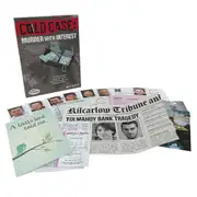 ThinkFun Cold Case: Murder With Interest 1-4 Players Mystery Game Kids/Family 8+