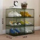 Transparent Shoe Box Large Stackable Space-Saving Dustproof Anti-Oxidationsneake