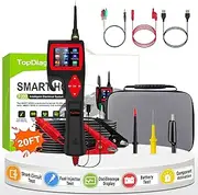 P200 Automotive Circuit Tester, Power Circuit Probe Kit, 9~30V with Multimeter/Relay/Fuel Injector Tester/Activating Component/0~5V Power with 20ft Cable for 12V 24V Vehicle