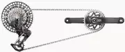 SRAM XX SL T-Type Eagle Transmission Groupset - 175mm, 34t (00.7918.166.000)