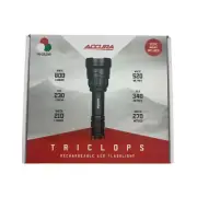 Accura Triclops LED Torch White-Green-Red Colours - ACTC800