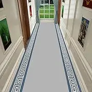 Non-Slip Runner Rug, Kitchen Hallway Corridor Carpet, Anti-Slip Floor Mat with Backing,0.6m x 5.5m