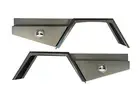 900mm Black Under Tray Tool Boxes + Mud Guards Pair Ute Truck Whale Tail Locks