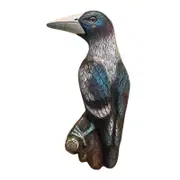 Cast Iron Magpie Bird Wall Deco 32cm 2kg