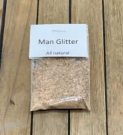 Man Glitter - Laugh Out Loud, gag gift, white elephant Secret Santa, fun