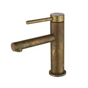 Bella LVB Mica Living Brass With Straight Spout Basin Mixer