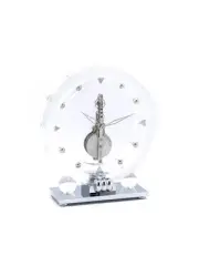 Jaeger-LeCoultre Desk clock 8 days inline movement art deco style