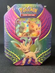 Pokemon Leafeon GX Evolution Celebration Tin - New Factory Sealed Pokémon TCG