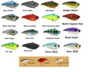 Yo-Zuri Rattl'n Vibe 2 1/2", 5/8 oz. Lipless Crankbait - Choice of Colors