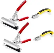 ZENFUN 4 Packs Canvas Stretcher Pliers with Staple Remover, 2 PCS Canvas Stretcher Pliers with 2 Staple Removers, Canvas Stretcher Plier Set for Art Oil Painting Framing