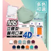 在飛比找蝦皮購物優惠-[真豪口罩]特價中-台灣製造～藍鷹牌N95級4D口罩立體型成