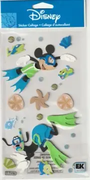 Disney Licensed EK Success MICKEY & Goofy Swimming Beach 60249 Fast FREE Ship!