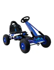 [Rigo] Kids Pedal Go Kart Ride On Toys in Blue