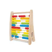 Hape Rainbow Bead Abacus Educational Playset Toddler Learning Activity Toy 3+