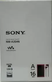 SONY Walkman A Series NW-A35HN Bordeaux Pink Unopened 16GB Bluetooth Music Japan