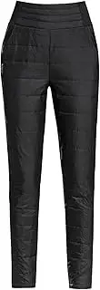 [ATOFY] Womens Down Pants Winter Warm Elastic High Waist Quilted Ultralight Puffy Snow Ski Pants Trousers