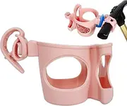 Mobility Scooter Cup Holder - Scooter Cup Holder with Retractable Strap,Portable Accessories for Trolley Cart Bicycles Bikes Electric Vehicles
