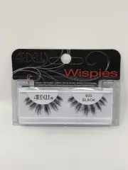 1 Pair Ardell #600 Black Wispies Cluster False Eyelashes Fake Eye Lashes NEW!