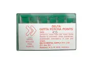 Delta Gutta Percha Points, Colour-Coded, No. 35, 6 Vials/Pack
