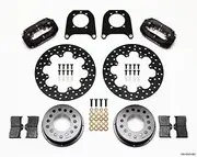 Wilwood 140-4545-BD Rear Drag Kit for 12 Bolt Chevy with C-Clip Eliminator