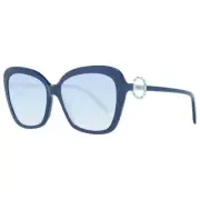 Emilio Pucci Women Blue Sunglasses Plastic Gradient Butterfly Full Rim Eyewears