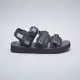 【SUICOKE】GGA-V OG-052V 黑色 尼龍 耐磨 魔鬼氈 塑膠扣 VIBRAM 黃金大底 涼鞋 SK22052VBK