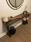 Custom Epoxy resin console Table, Entry Way Table, Custom order, Handmade Tables