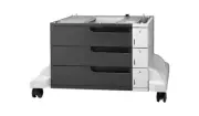 HP LaserJet 3x500-sheet Feeder and Stand (CF242A)