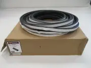 AP PRODUCTS RIBBED FOAM SEAL W/ PSA TAPE 5/8" W X 3/8" H X 50' L BLACK 018-523