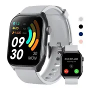 Fitness Tracker for Men Women (Make/Answer Call), 2.0" Smart Watch with 24/7 ...