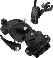 Walkie Talkie Bracket, Adjustable Handheld Radio Bike Holder Compatible for Motorola, for Anytone, for, for Icom, for Kenwood, for