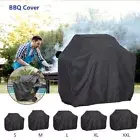 Garden Patio Grill Cover Fire Pit Cover Outdoor BBQ Cover Barbecue Protector