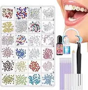 Teeth Gems | Teeth Jewelry,Temporary Filling Crack Cosmetic Enhancement for Repair Solution, Stylish Accessory