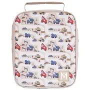 MontiiCo Insulated Large Lunch Bag and Ice Pack Construction