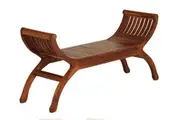 CT Maeve Solid Timber Double Seater Bench