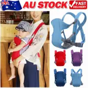 Baby Sling Adjustable Wrap Carrier Infant Breastfeeding Pouch Newborn Ergonomic