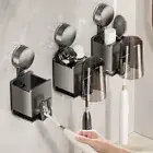 Wall Mounted Suction Cup Electric Toothbrush Holder for Home