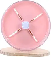 POPETPOP 1 Set Silent Hamster Wheel Exercise Wheel with Stand for Hedgehogs Chinchillas Pets for Boredom Relief Active Play Cage