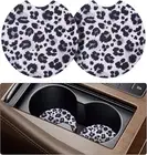 Car Cup Drink Holder Coaster, 2 Pack Car Coasters for Cup Holders, Cute Vehicle