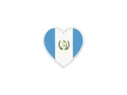 Patch Badge Patch Printed Thermoadhesive Flag Heart Gca Guatemala