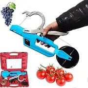 Electric Plant Vine Tying Machine, Plant Tying Machine with 90M Tie Wire, 50mm Binding Diameter, Rechargeable Vineyard Tying Machine, Branch Tying Set for Tomatoes, Grapes & Vegetables