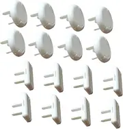 Large Quantity Socket Protection Covers Child Proof Plug Covers Easy to Install Safe for Boys and Girls for Home Safety