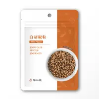 在飛比找momo購物網優惠-【味旅】白胡椒粒50g(袋裝胡椒辛香料)