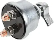 MUCKLILY Battery Disconnect Switch Rv Isolator Reliable Kill Switch for Automotive Modified Vehicles Prevents Electrical Leakage Ensures Safety Car Accessory for Outboard Motors